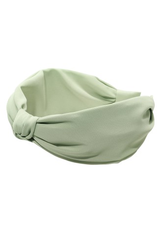 Ободок на голову, цвет шалфей