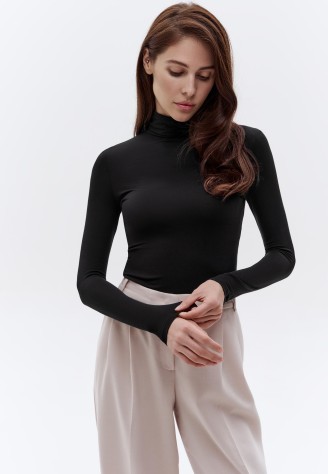 Водолазка, цвет чёрный