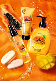 Витаминный крем для рук «Манго и папайя» Vitamania