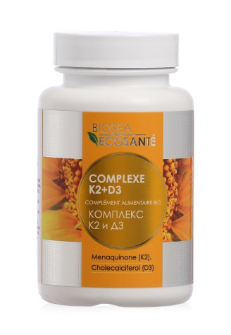 Биологически активная добавка к пище «Комплекс К2 и Д3» BIOSEA ECOSANTÉ