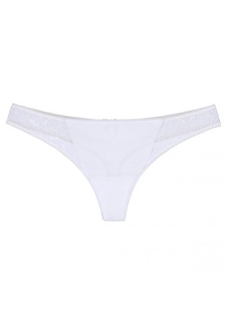 Трусы стринги «Лаура», цвет белый