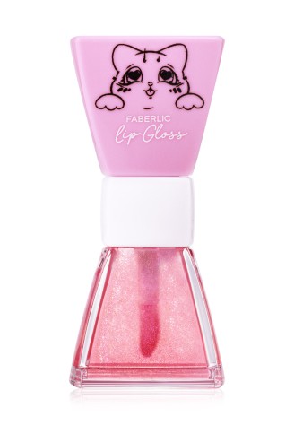 Сияющий блеск для губ «Клубничный бантик» Glam Kitty