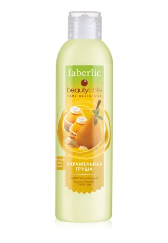 Крем-гель для душа «Карамельная груша» Beauty Cafe