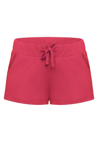 Шорты, цвет ягодный