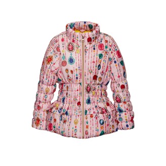 Куртка утепленная для девочки, цвет розовый