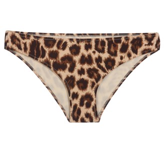 Плавки, цвет бежевый с принтом