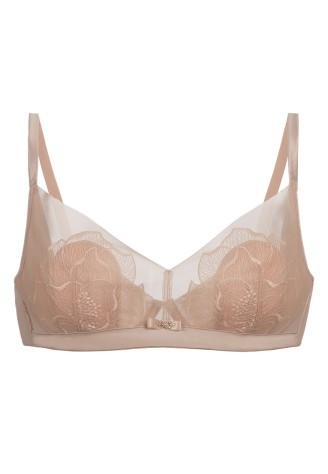 Бюстгальтер пуш-ап без косточек Evie, цвет карамель