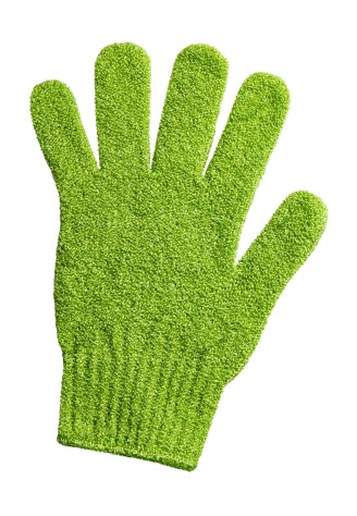 Перчатка для душа Samba del Rio зеленая