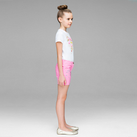 Шорты для девочки, цвет розовый