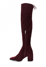 Сапоги «Моник», цвет бордовый
