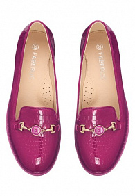 Лоферы для девочек Marie, цвет фуксия