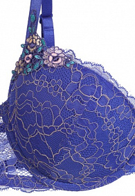 Бюстгальтер пуш-ап «Ивэт» фиолетовый