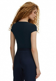 Топ, цвет синий