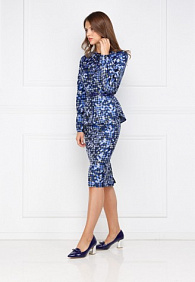 Туфли «Элеганс», цвет синий