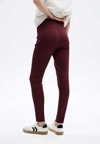 Джегинсы, цвет бордовый