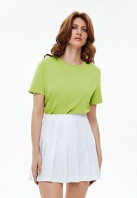 Женская футболка, цвет салатовый