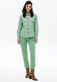 Рубашка, цвет мятный