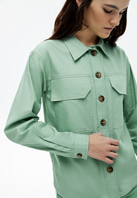 Рубашка, цвет мятный