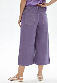 Кюлоты, цвет лавандовый