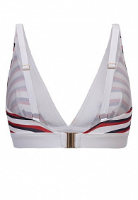 Лиф треугольный с морским принтом