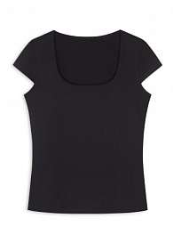 Топ, цвет черный