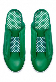 Кеды «Текна», цвет зелёный