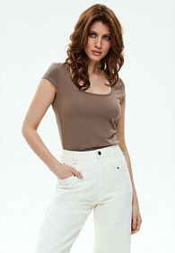 Топ, цвет мокко