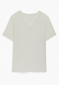 Женская футболка, цвет молочный