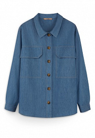 Рубашка, цвет светло-голубой