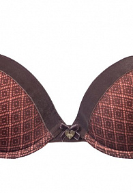 Бюстгальтер пуш-ап «Орли», цвет какао