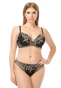 Бюстгальтер пуш-ап «Орсэ», черный