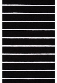 Юбка в полоску, цвет черный