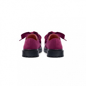 Полуботинки для девочек Elly, бордовые