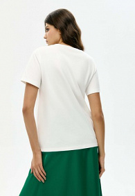 Женская футболка с принтом «Бабочка»