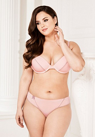Бюстгальтер пуш-ап «Дива», цвет розовый