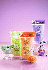 Жидкое мыло для рук «Черничный капкейк» Beauty Cafe