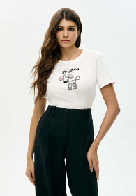 Футболка «Друг из приюта», принт «Пудель»