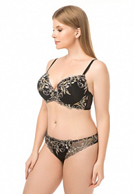 Бюстгальтер пуш-ап «Орсэ», черный