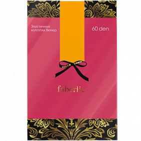 Колготки, 60 den, шафрановые