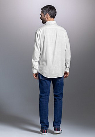 Рубашка для мужчины, цвет белый