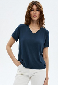 Женская футболка, цвет синий