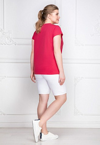 Джинсовые шорты, цвет белый