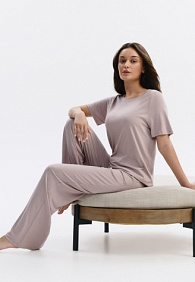 Брюки, цвет какао