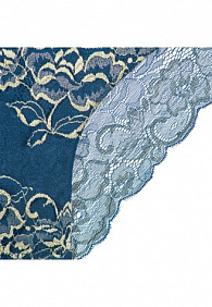 Трусы бразилиана «Ноктюрн» синие