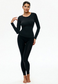 Корректирующие легинсы, цвет черный