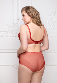 Бюстгальтер на косточках «Эрмитаж» красный