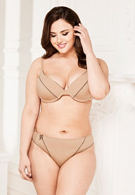 Трусы-стринги «Дива», цвет бежевый