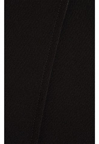 Юбка с разрезом, цвет чёрный