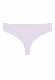 Бесшовные трусы танга, цвет лавандовый