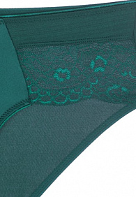 Трусы-слипы с завышенной талией Catarina, цвет тёмно-бирюзовый